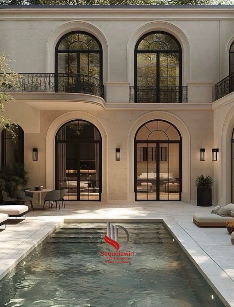 پنجره دوجداره خم ترمال بریک سکویاوین:قیمت ومحاسبه آنلاین1404